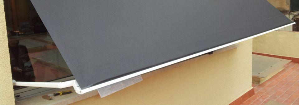 Toldo brazo punto recto screen